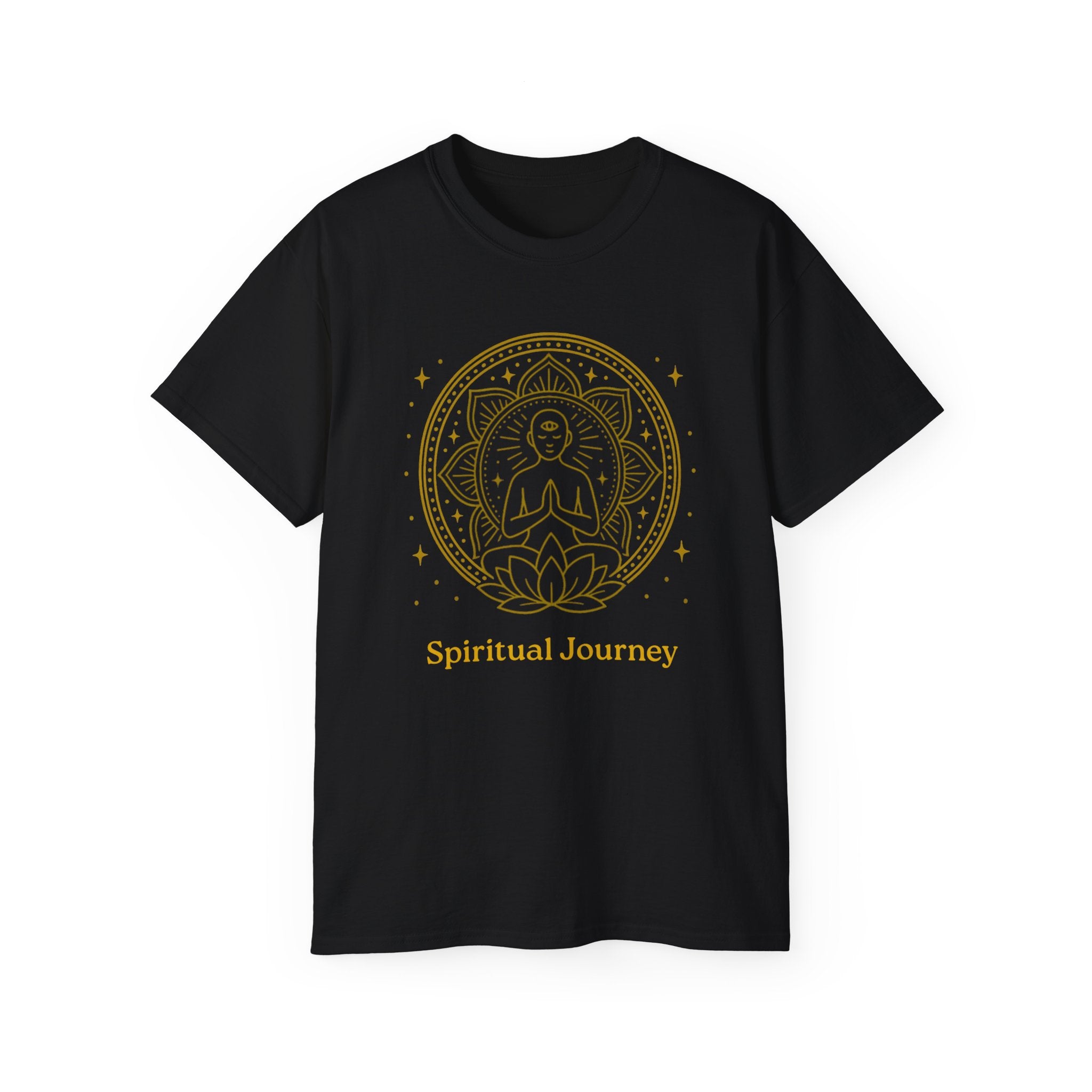 Spiritual Journey Unisex Tee - Mindfulness Apparel and Yoga Shirt