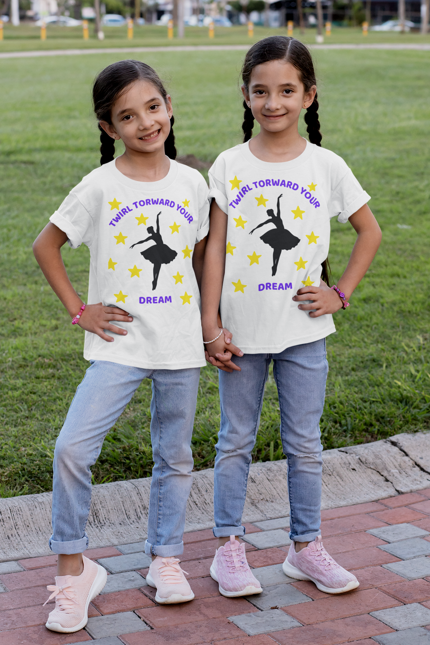 Girls Tee - Twirl toward your dream