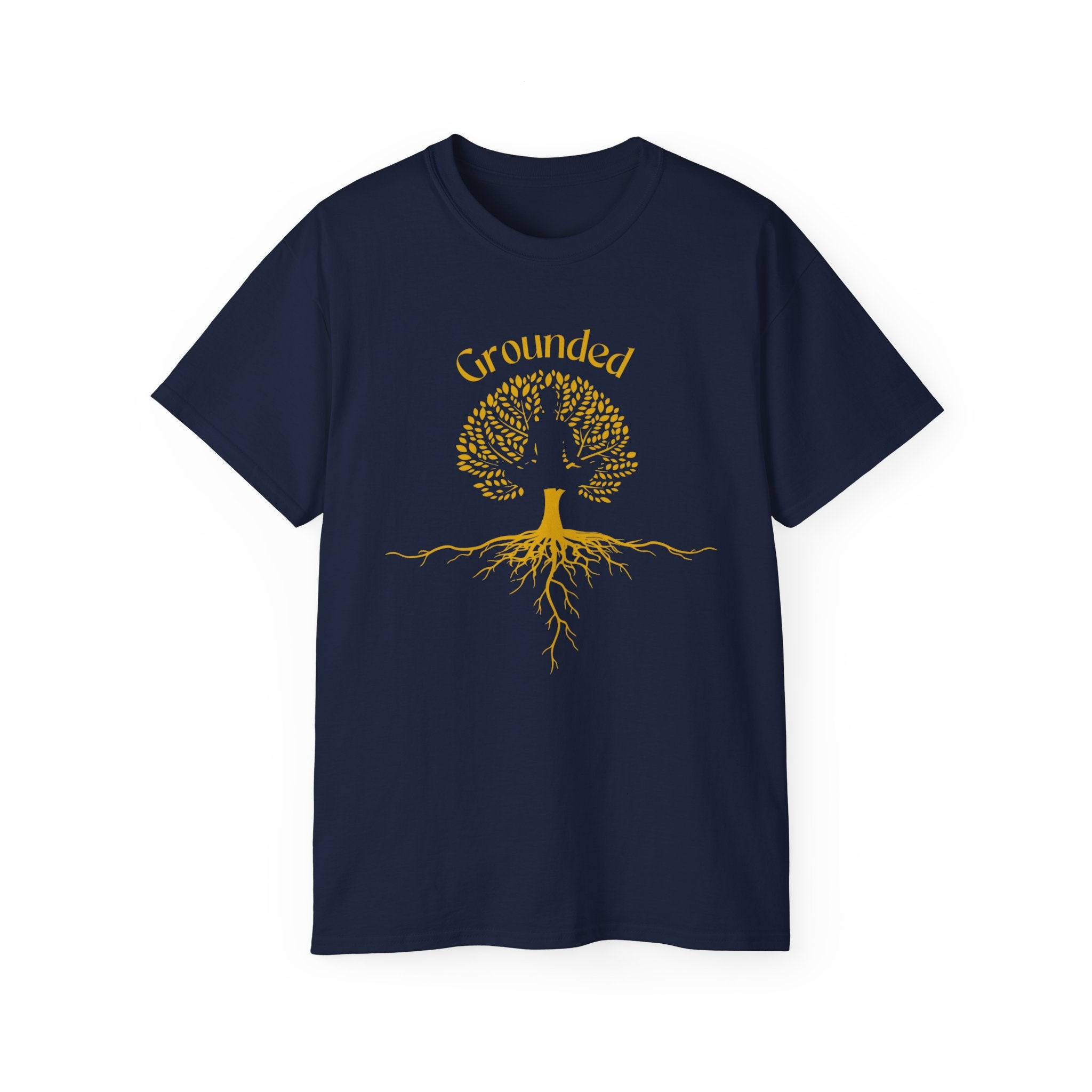 Grounded Unisex Tee - Mindfulness & Relaxation Wear - Ascended Tees