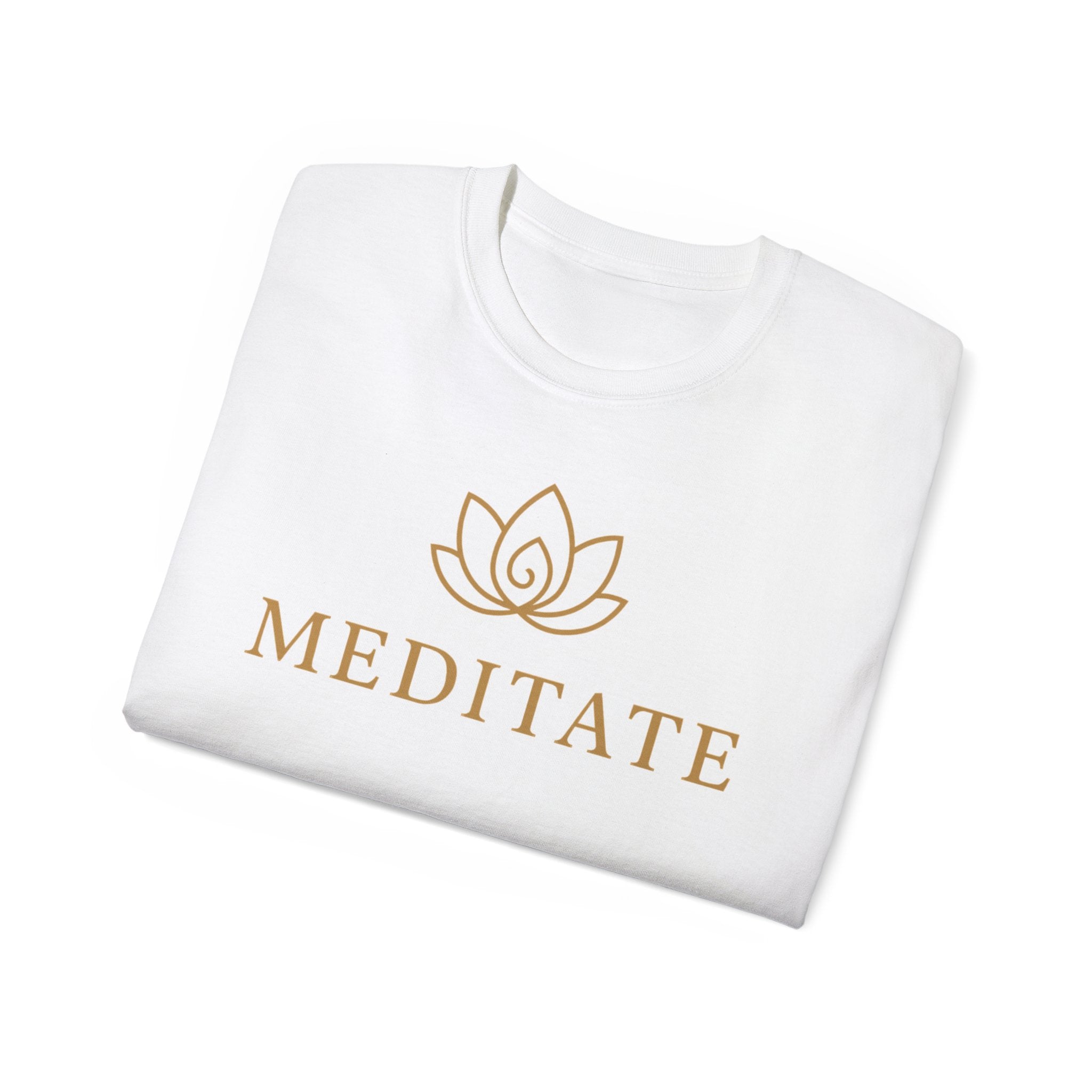 Meditate Unisex Tee - Mindfulness Shirt