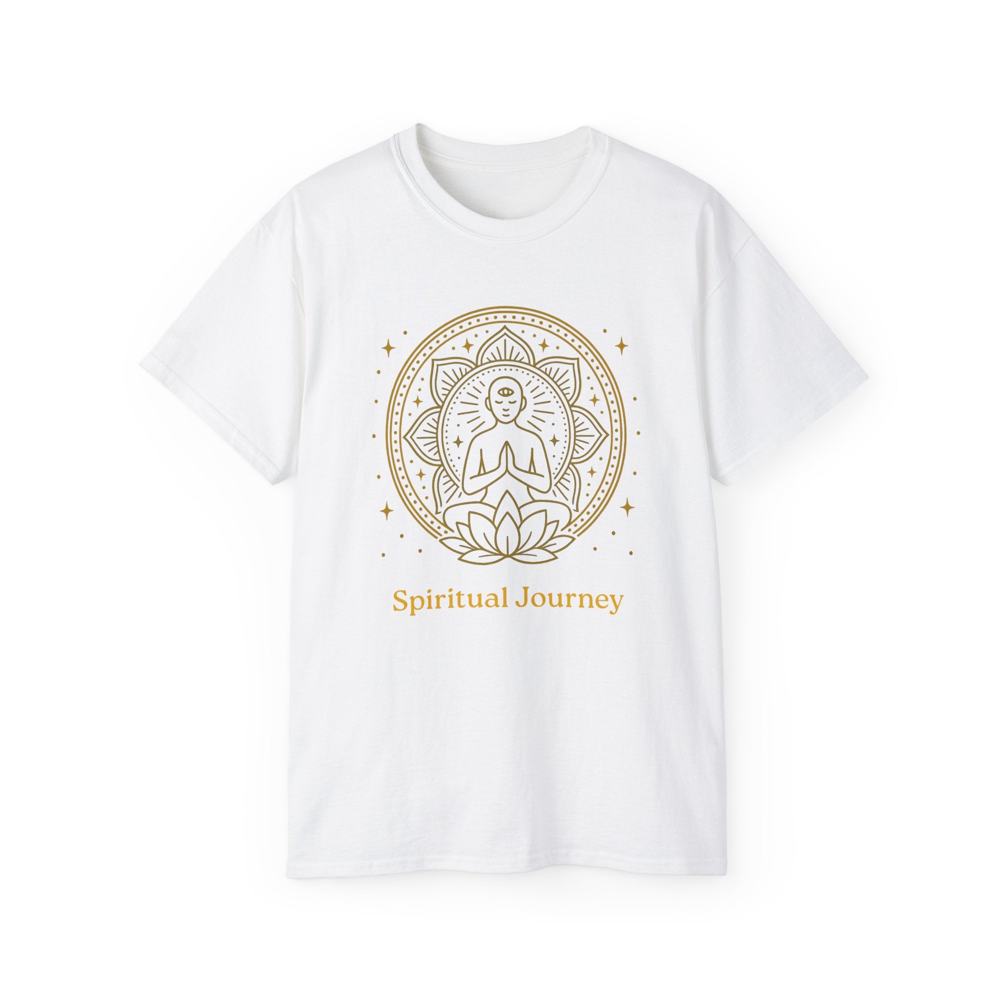 Spiritual Journey Unisex Tee - Mindfulness Apparel and Yoga Shirt