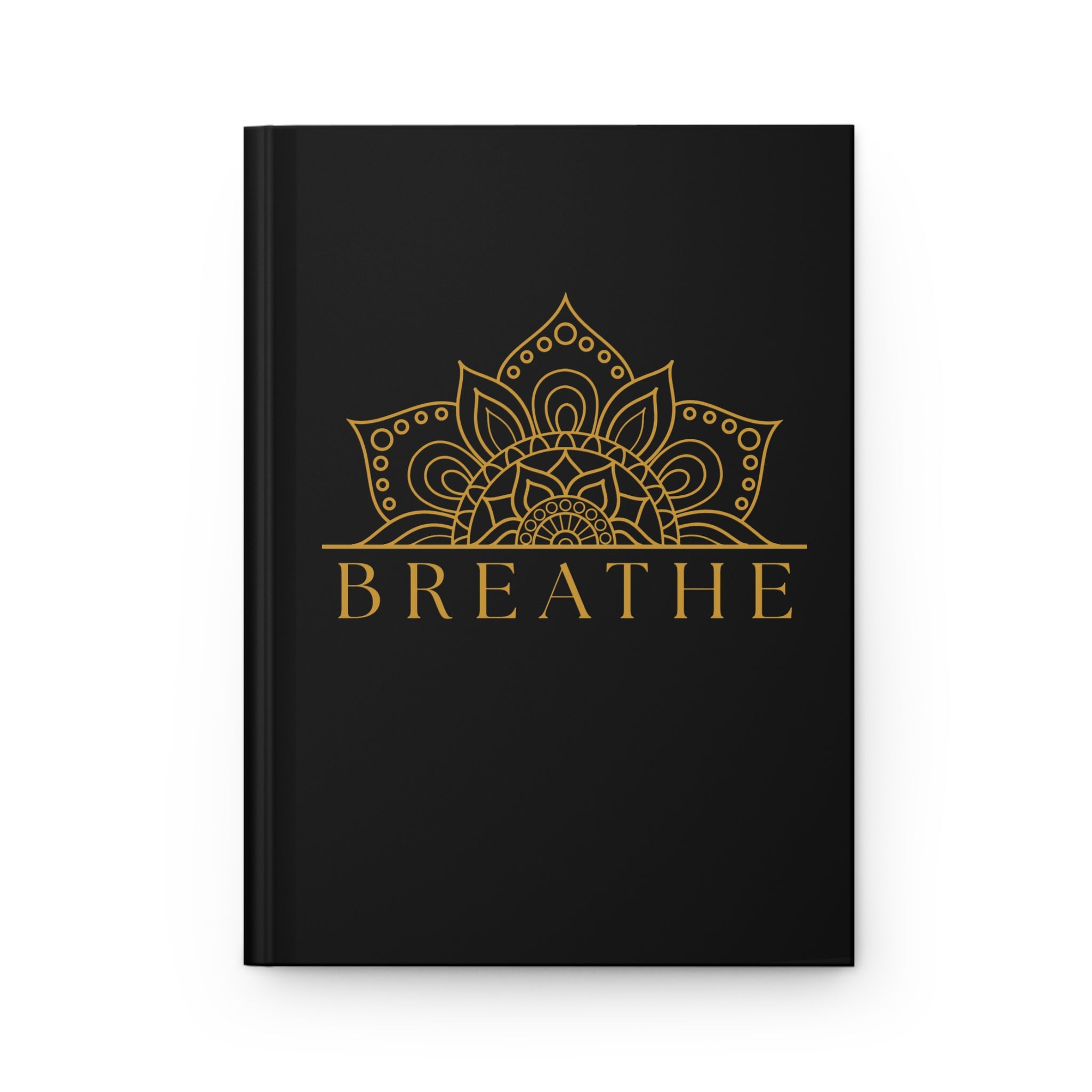Breathe Hardcover Journal - Inspirational Notebook, Gift for Writers, Creative Journal, Daily Planner, Self-Reflection Diary