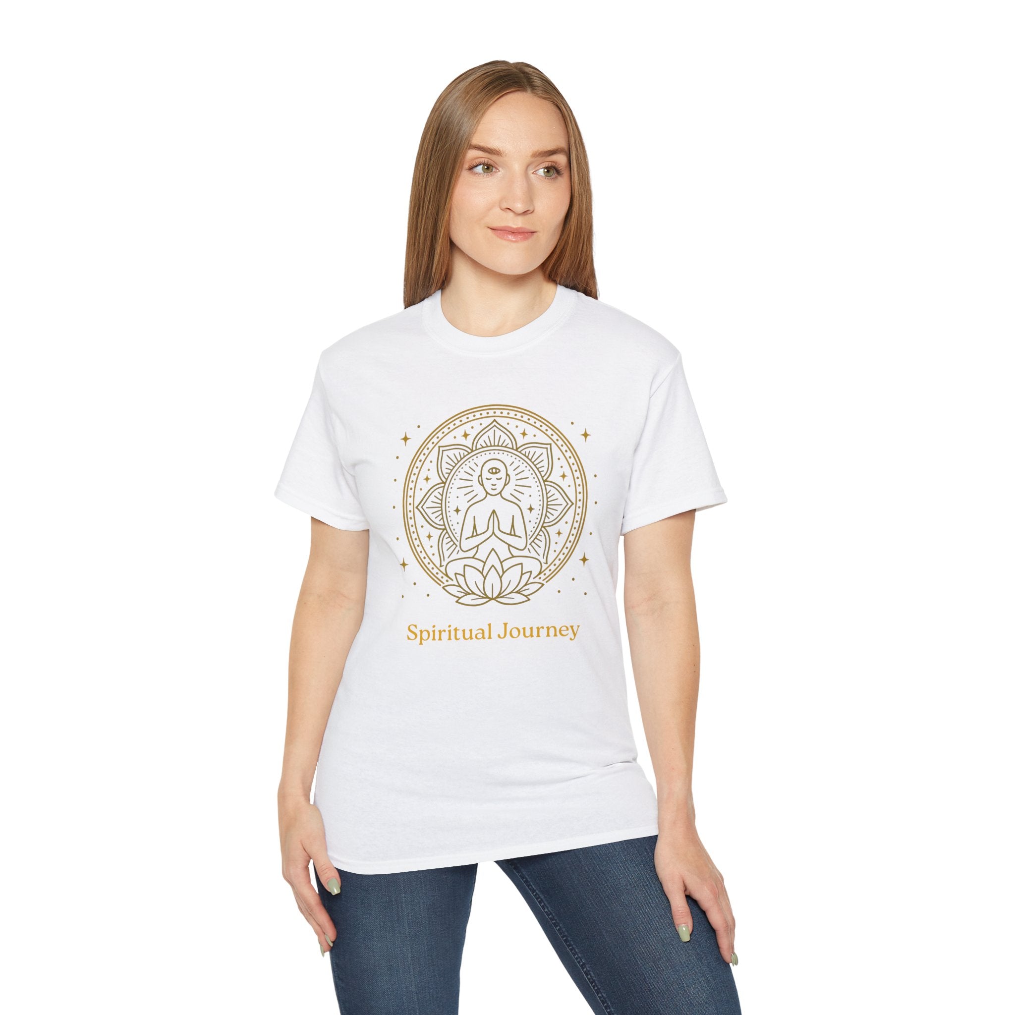 Spiritual Journey Unisex Tee - Mindfulness Apparel and Yoga Shirt