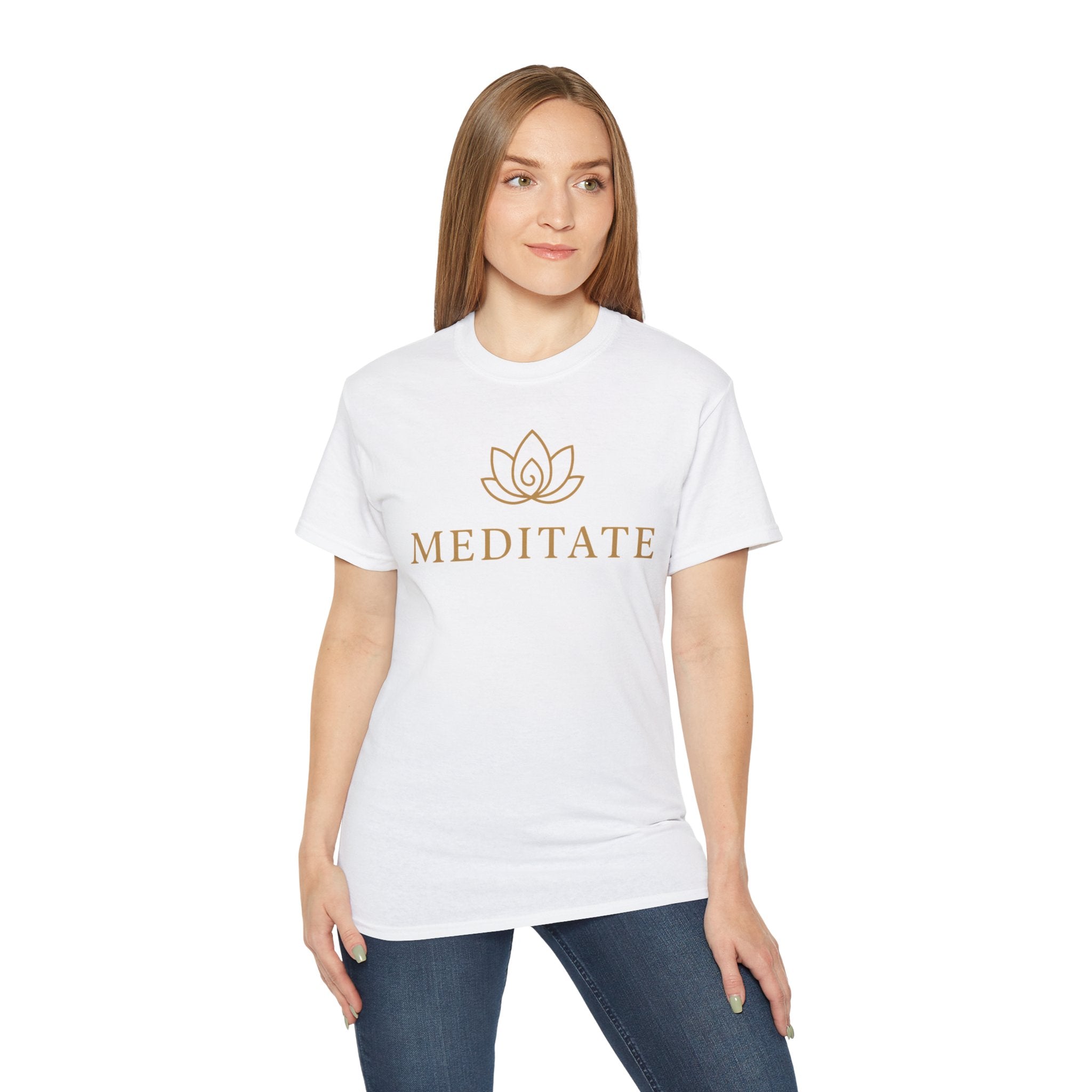 Meditate Unisex Tee - Mindfulness Shirt