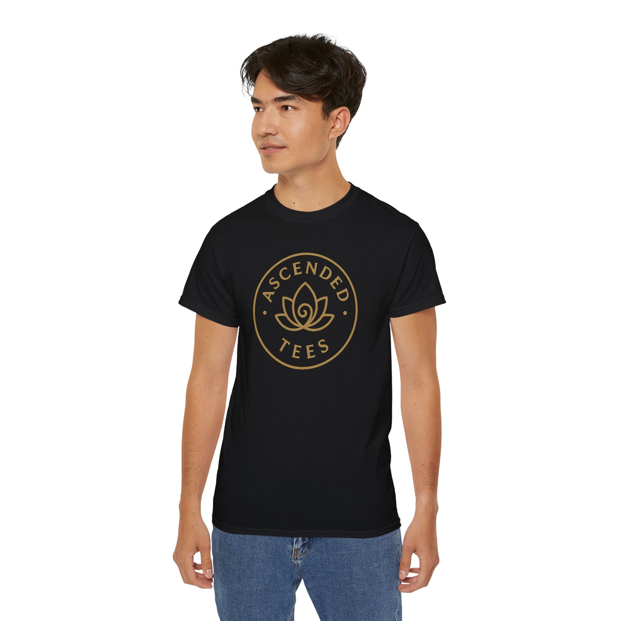 Lotus Logo T-Shirt - Mindfulness and Meditation Apparel