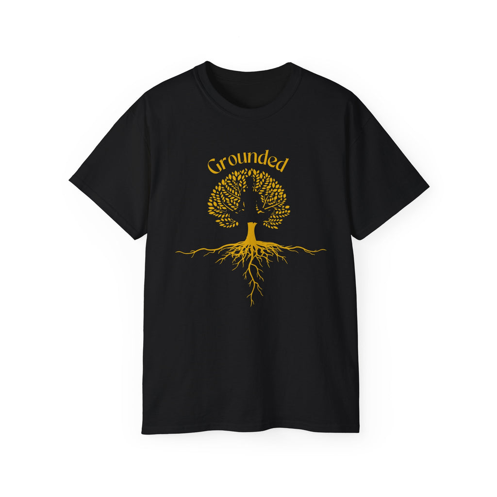 Grounded Unisex Tee - Mindfulness & Relaxation Wear - Ascended Tees