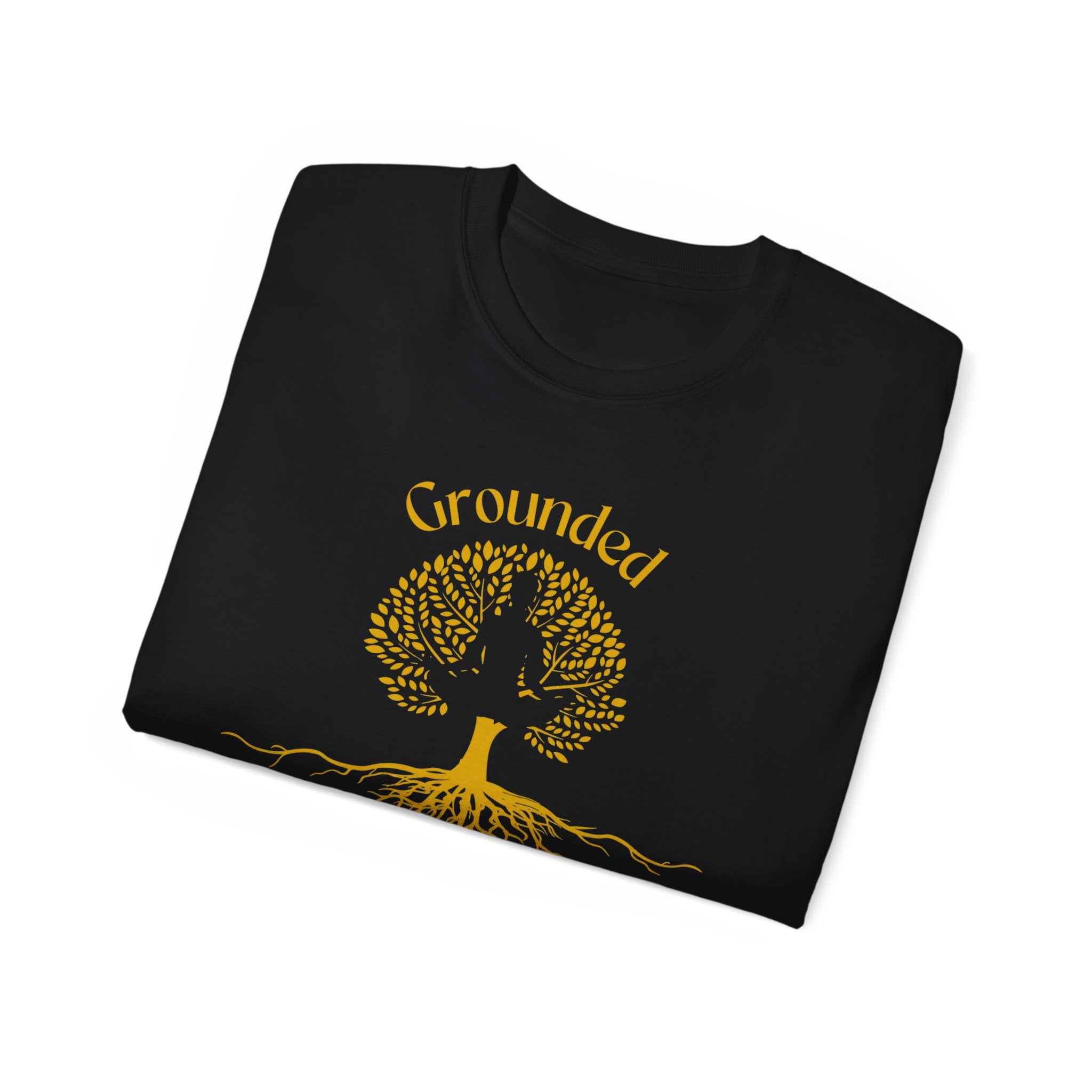 Grounded Unisex Tee - Mindfulness & Relaxation Wear - Ascended Tees