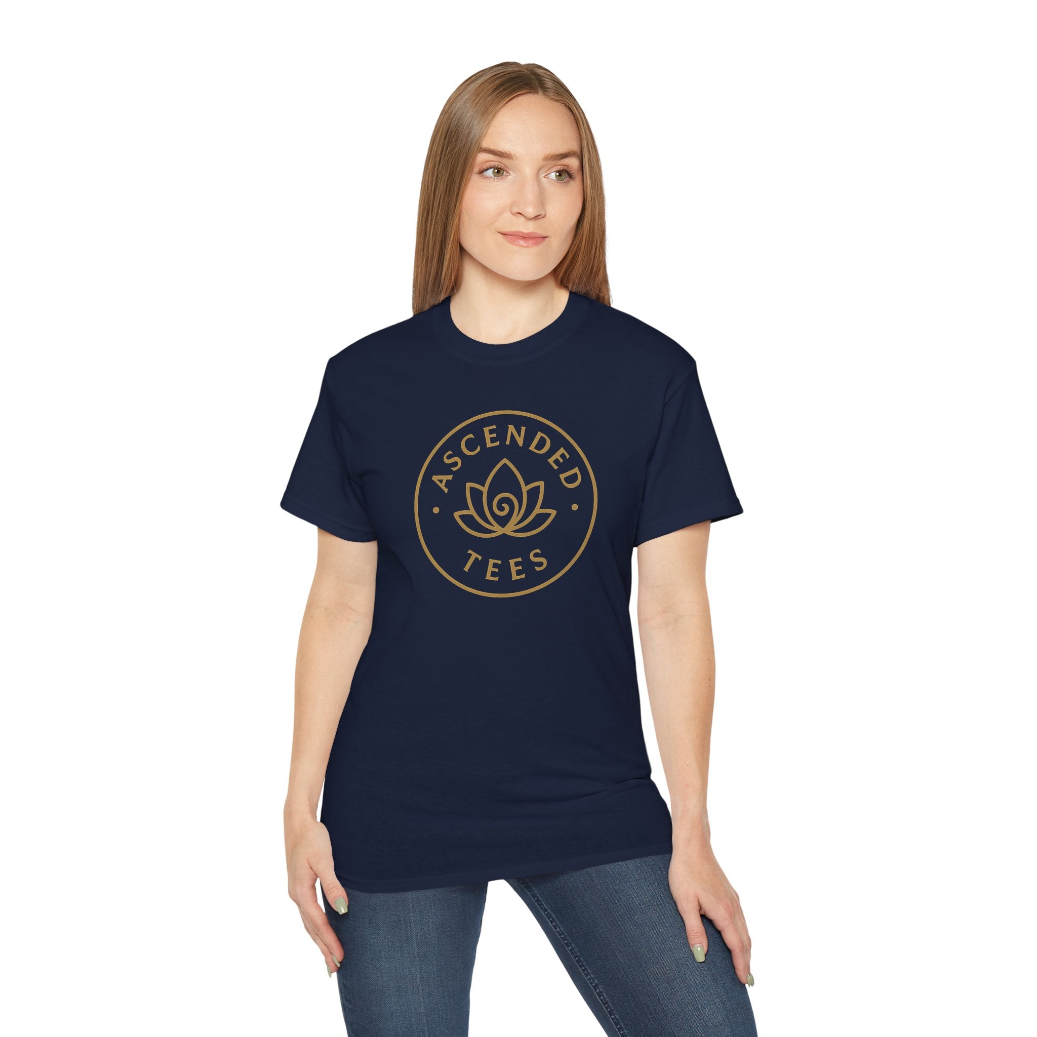 Lotus Logo T-Shirt - Mindfulness and Meditation Apparel
