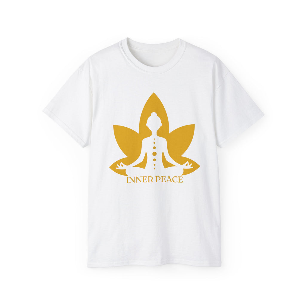 Meditation Inspired Unisex Tee - Inner Peace T-Shirt - Ascended Tees