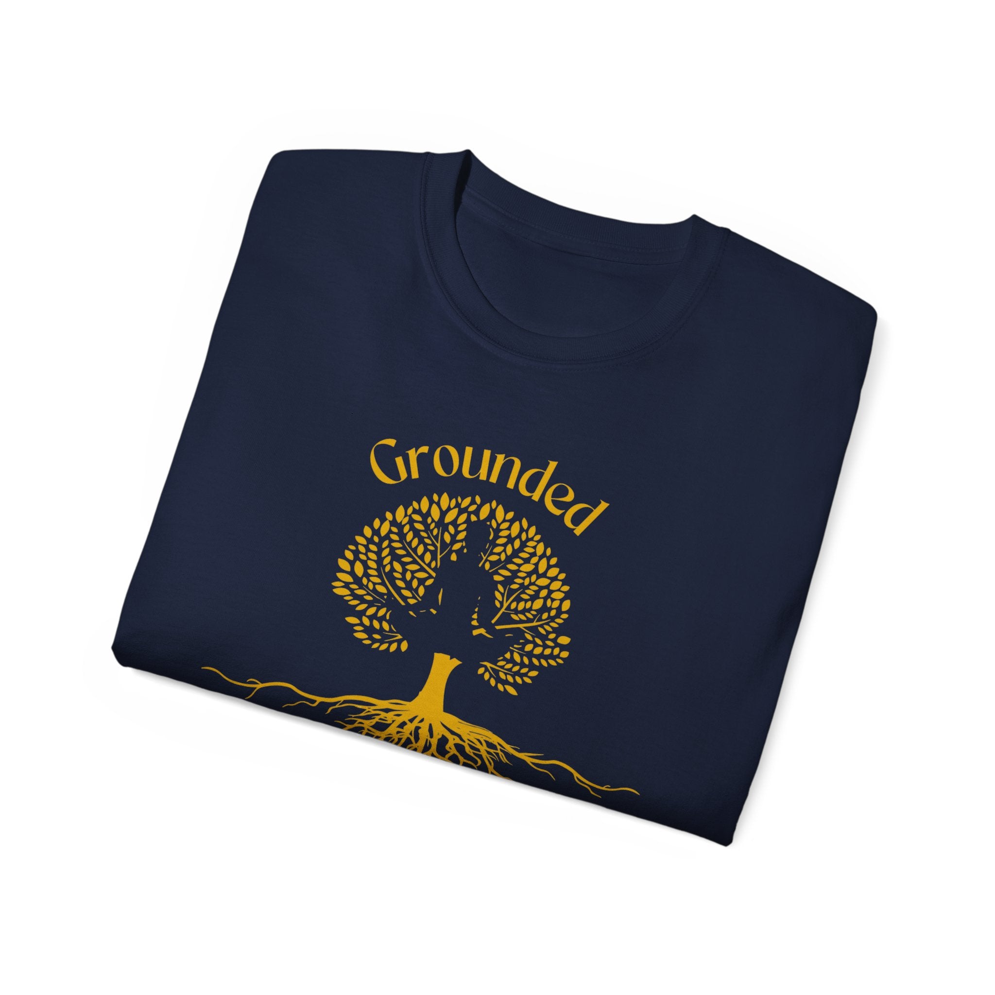 Grounded Unisex Tee - Mindfulness & Relaxation Wear - Ascended Tees