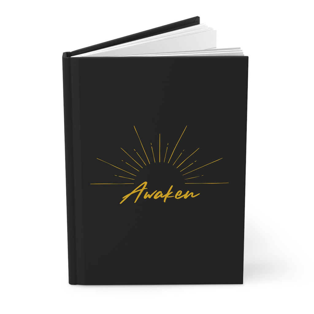 Awaken Hardcover Journal - Inspirational Notebook, Gift for Writers, Creative Journal, Daily Planner, Self-Reflection Diary