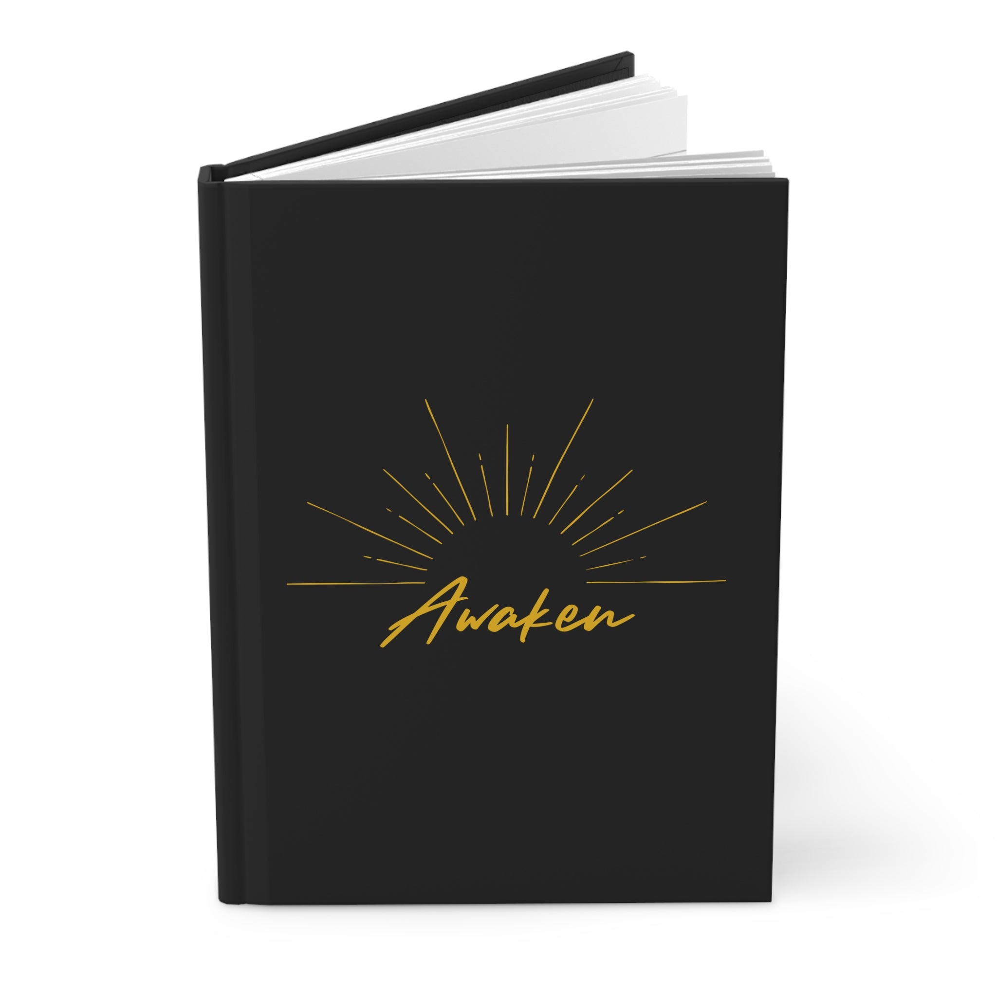 Awaken Hardcover Journal - Inspirational Notebook, Gift for Writers, Creative Journal, Daily Planner, Self-Reflection Diary