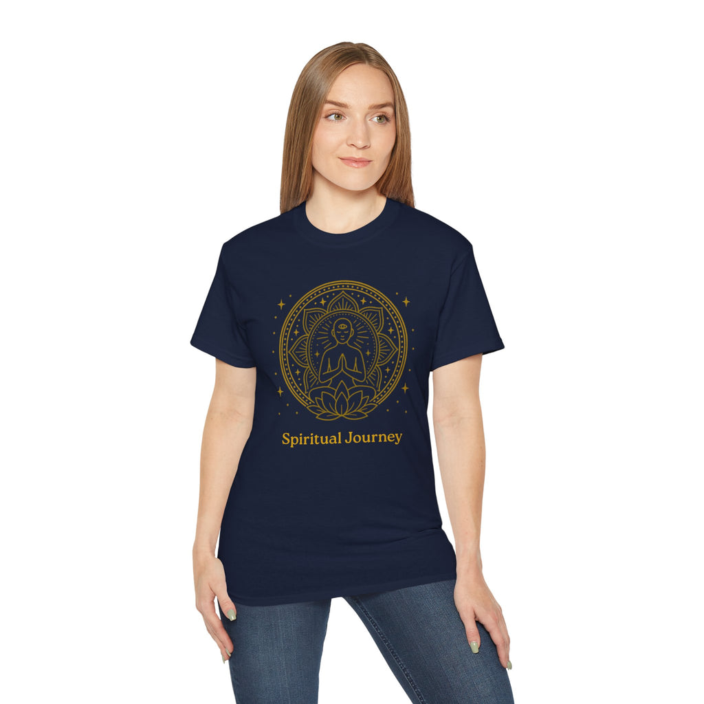Spiritual Journey Unisex Tee - Mindfulness Apparel and Yoga Shirt