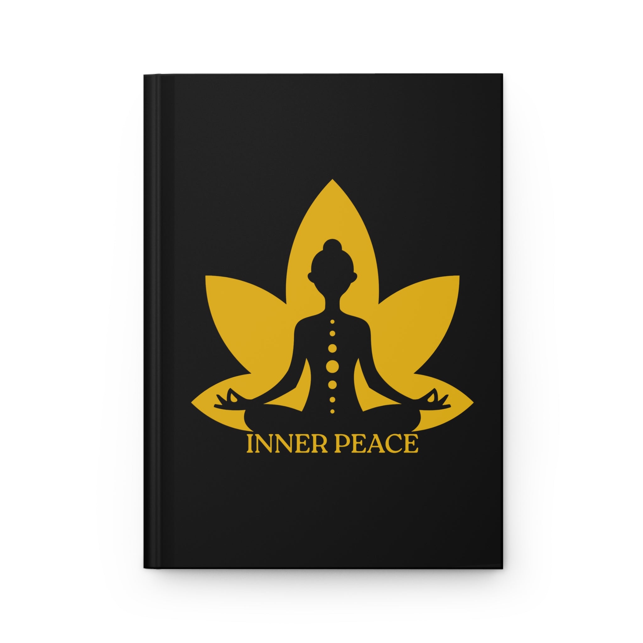 Inner Peace Hardcover Journal - Meditation Notebook, Mindfulness Journal, Self-Care Gift, Inspirational Writing, Yoga Diary