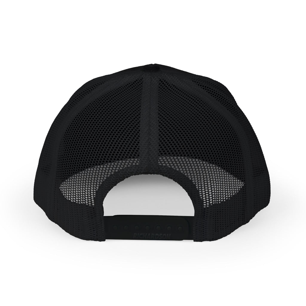 Snapback Trucker Cap - Ascended Tees Lotus Logo - Mindfulness Meditation Apparel