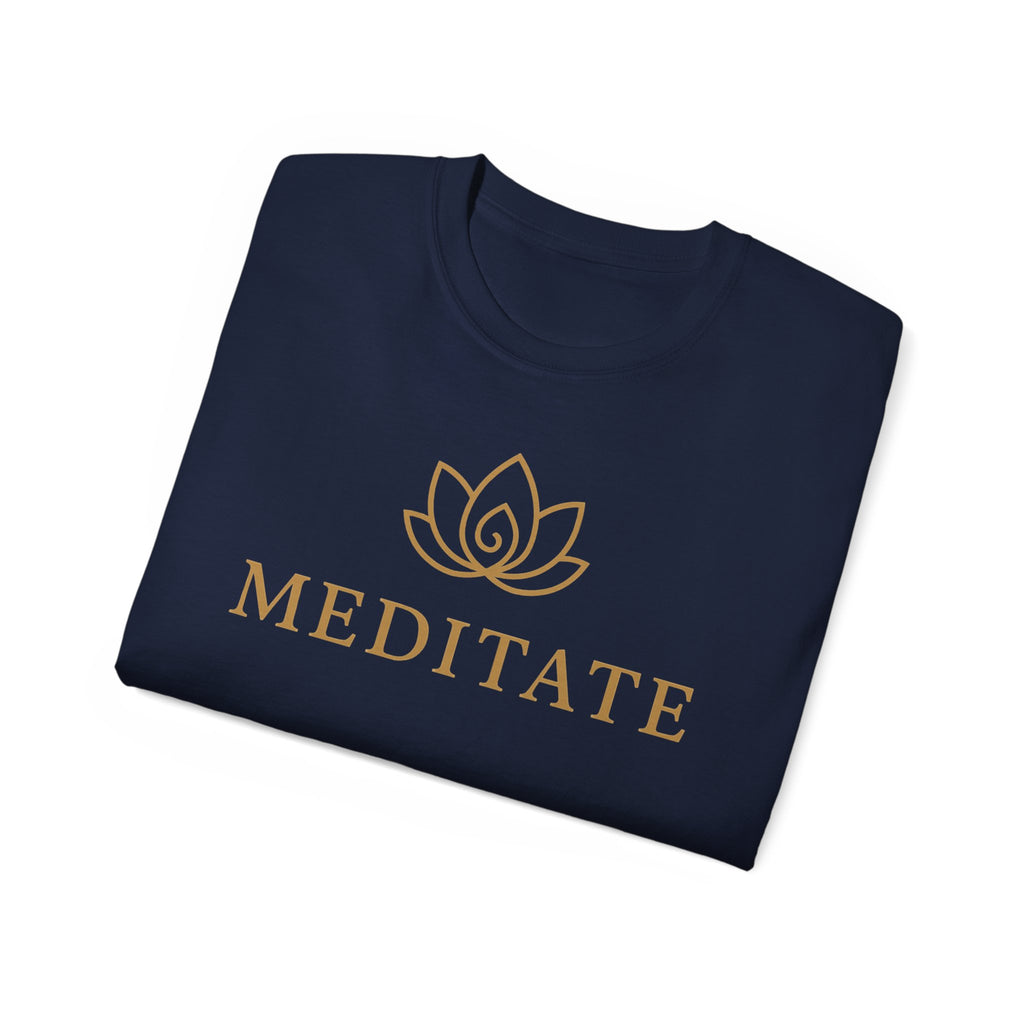 Meditate Unisex Tee - Mindfulness Shirt