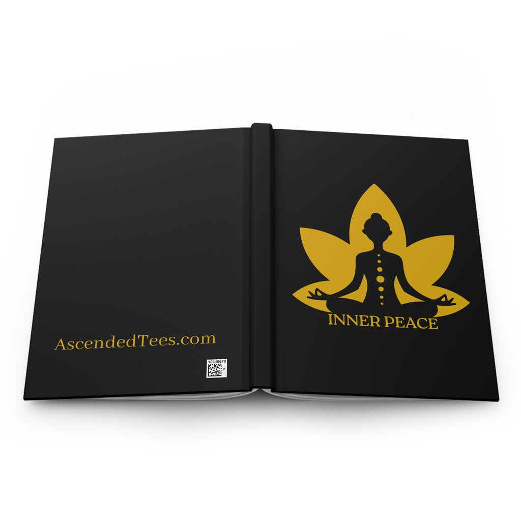 Inner Peace Hardcover Journal - Meditation Notebook, Mindfulness Journal, Self-Care Gift, Inspirational Writing, Yoga Diary
